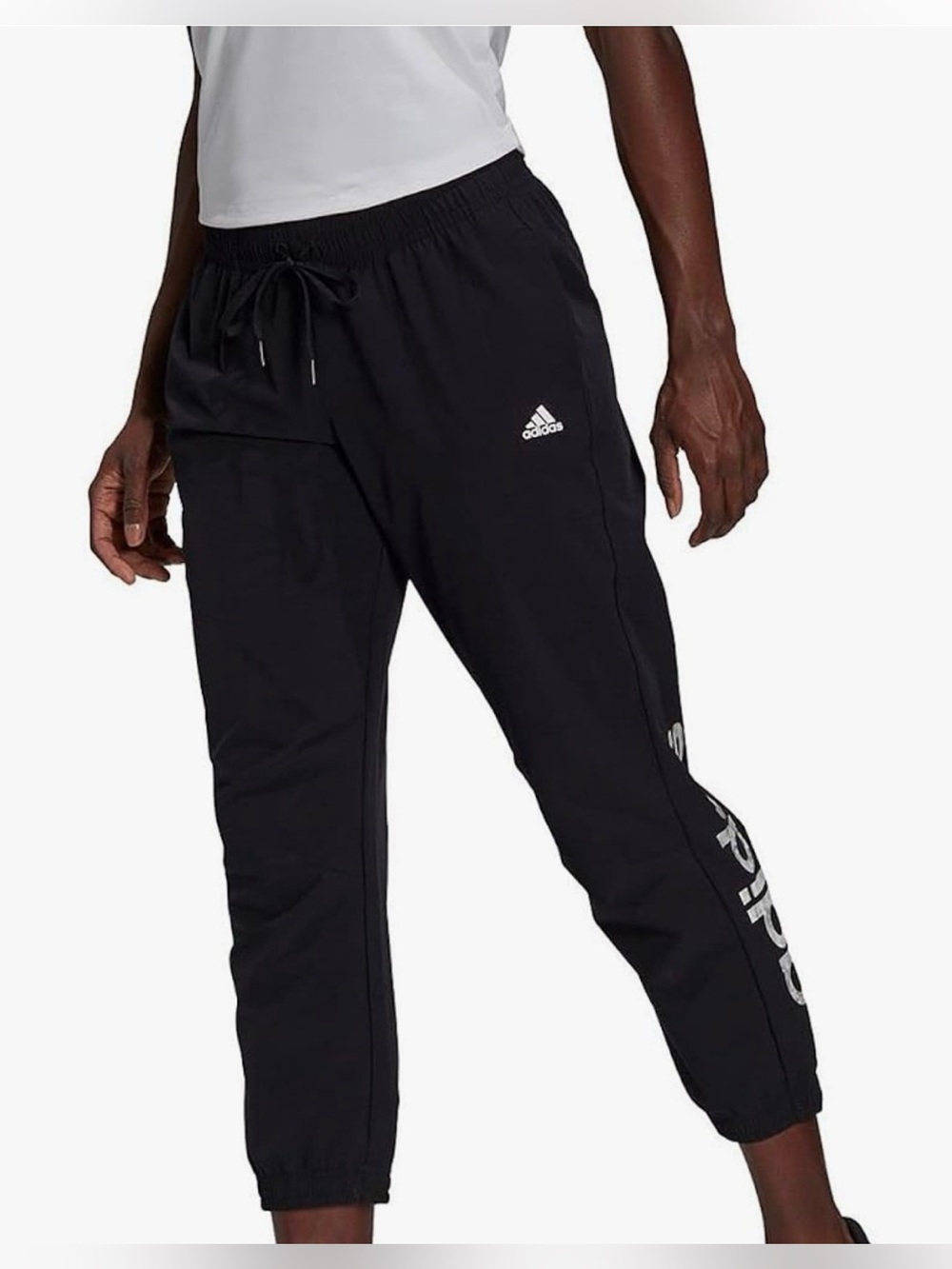 NWOT! Women’s adidas Black Track Athletic Joggers  -L